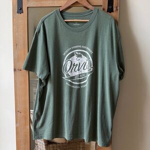 Orvis Grapgic Tee Shirt Size XXL